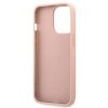 Guess GUHCP13XPSASBPI iPhone 13 Pro Max 6,7 różowy/pink hardcase Saffiano Stripe